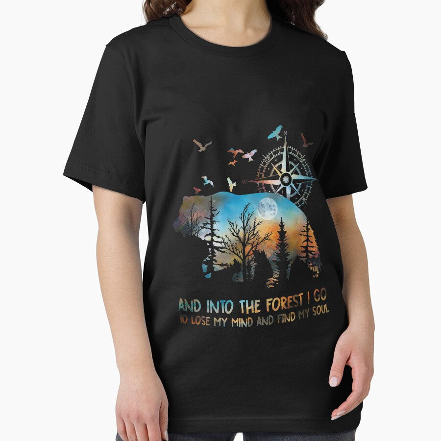 Into The Forest I Go Lose My Mind by RessieSmitham T-Shirts, Hoodie, Sweatshirt | BlankRebels.com (Image 2)