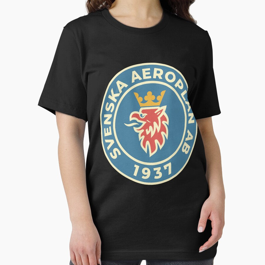 Svenska aeroplan ab saab by flannue7 T-Shirts, Hoodie, Sweatshirt | BlankRebels.com (Image 2)