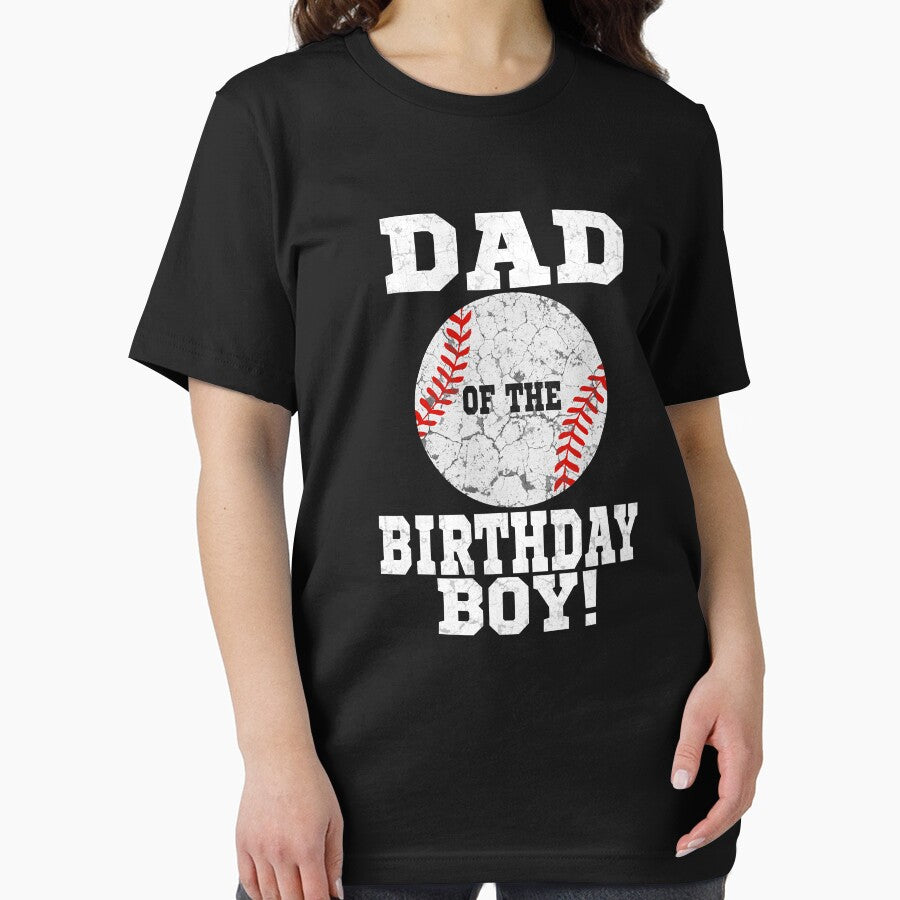 Dad Of The Birthday Boy Baseball Lover Vintage Retro by MichelSorour T-Shirts, Hoodie, Sweatshirt | BlankRebels.com (Image 2)