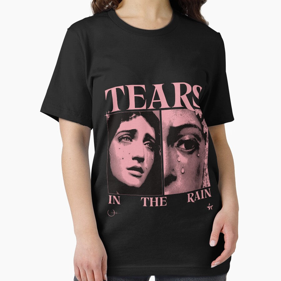 Tears in the Rain - Dark Aesthetic Poster by UglyNavy T-Shirts, Hoodie, Sweatshirt | BlankRebels.com (Image 2)