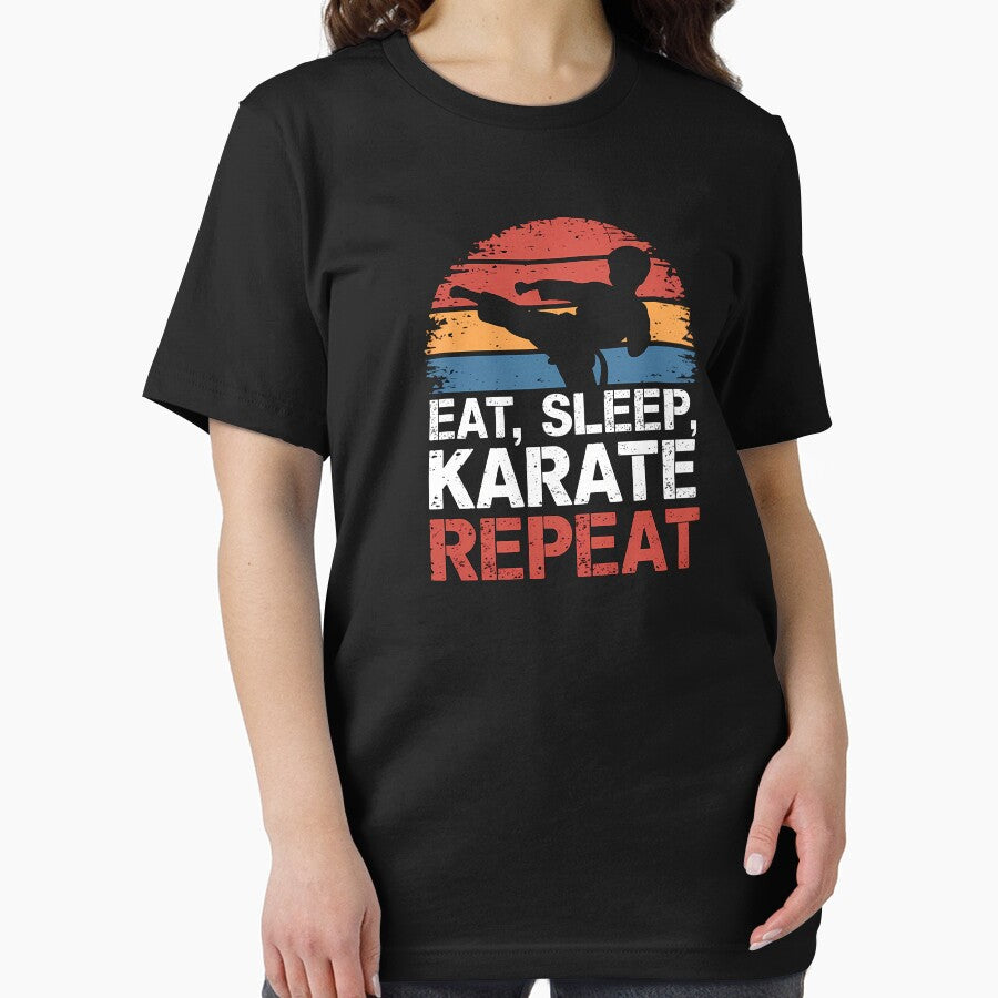 Karate Boy Eat, Sleep, Karate, Repeat by Eternal-Works T-Shirts, Hoodie, Sweatshirt | BlankRebels.com (Image 2)