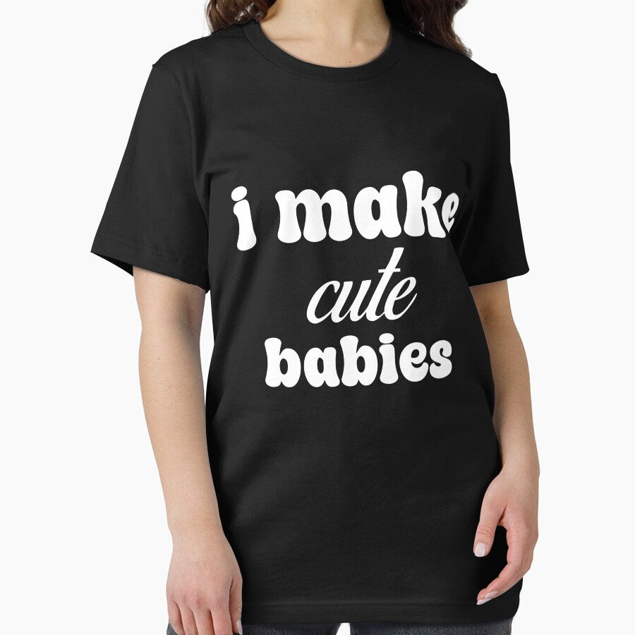 I Make Cute Babies  Funny Dad Joke Father’s Day Humor by demiano-shirt Hoodie, Sweatshirt | BlankRebels.com (Image 2)