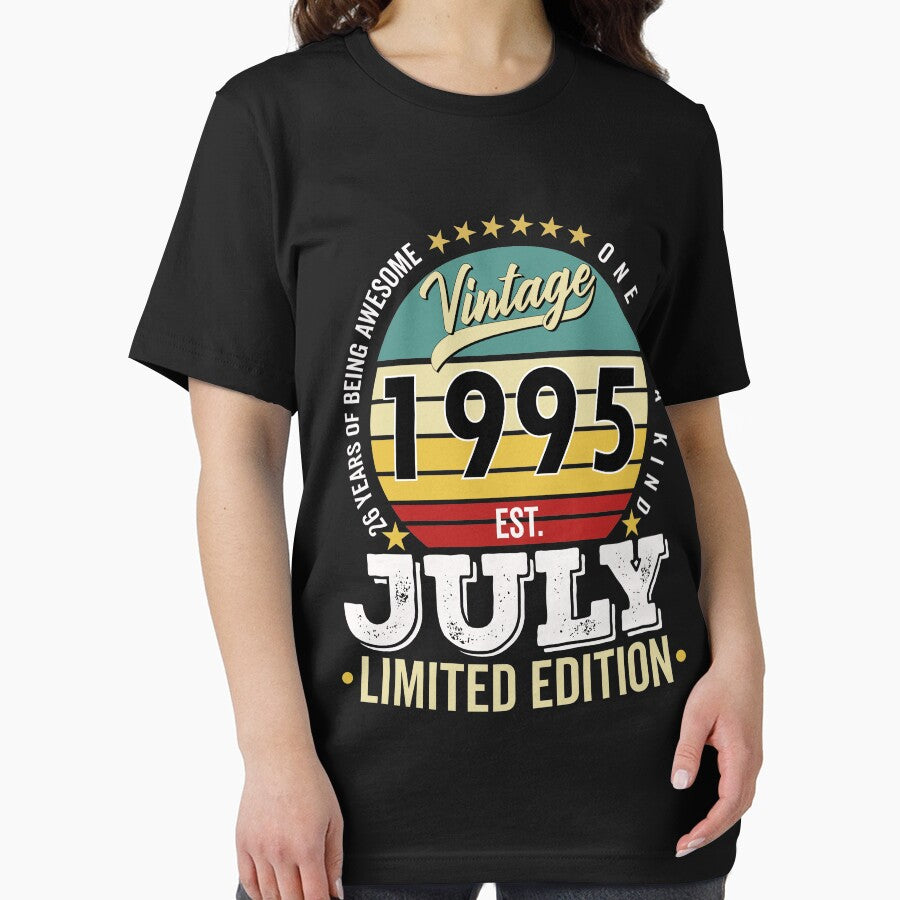26 Years Of Being Awesome - One Of A Kind Limited Edition - 1995 Vintage 26s Retro, Classic, Cool, July... (Image 2)