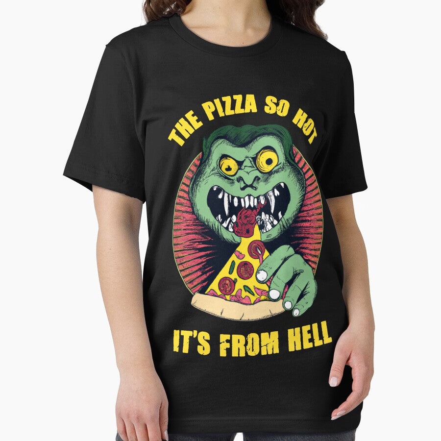 The pizza so hot it's from hell by SidTastic T-Shirts, Hoodie, Sweatshirt | BlankRebels.com (Image 2)