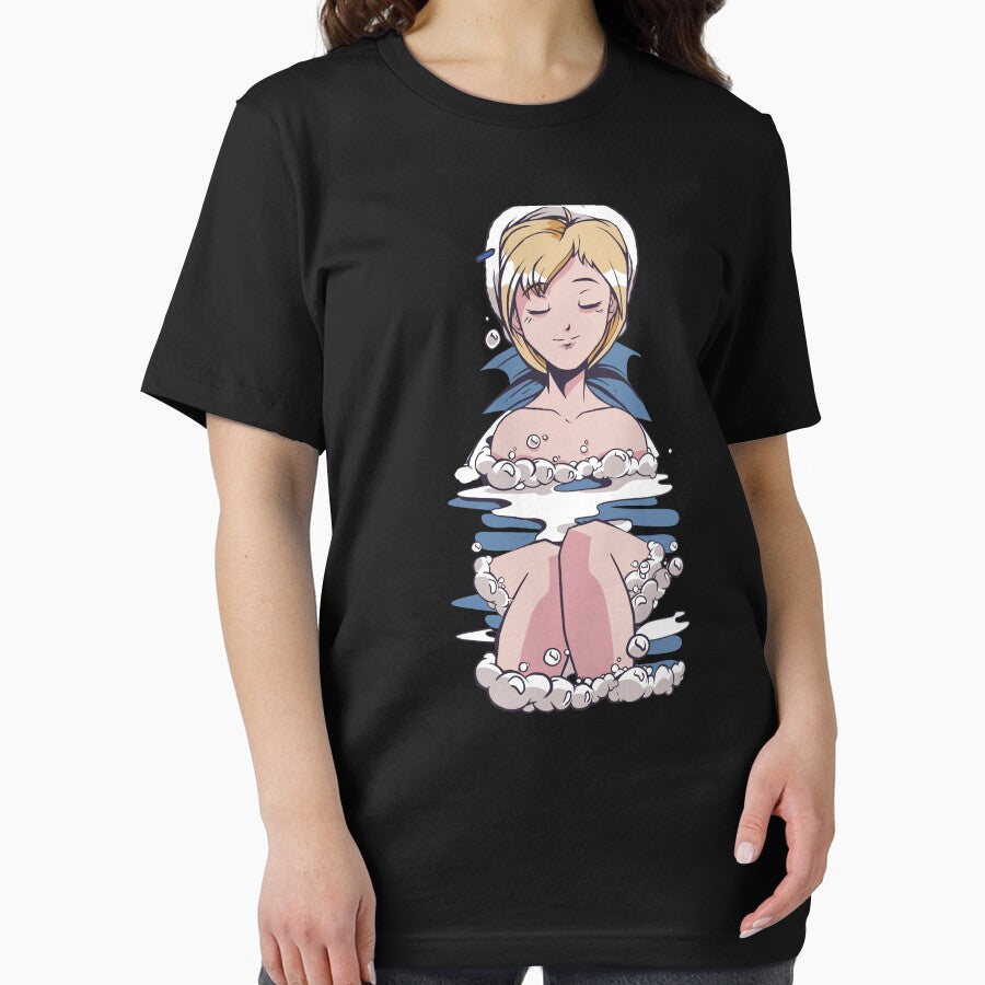 ANIME GIRL BATH T-SHIRT TEE SWEATER HOODIE GIFT PRESENT BIRHDAY CHRISTMAS by Timcito Sweatshirt | BlankRebels.com (Image 2)