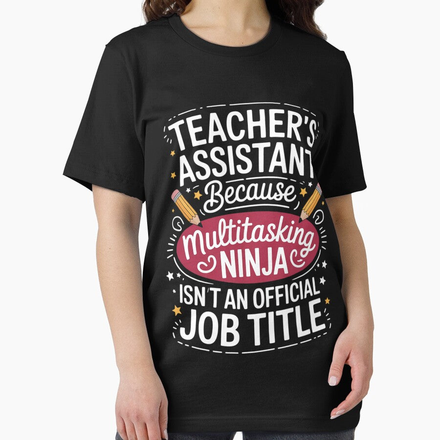 Teacher Assistant Teaching School Ninja Appreciation by berniceschm T-Shirts, Hoodie, Sweatshirt | BlankRebels.com (Image 2)