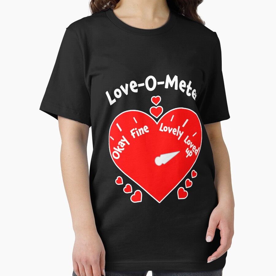 Cute Love o meter valentines gift design by LGamble12345 T-Shirts, Hoodie, Sweatshirt | BlankRebels.com (Image 2)