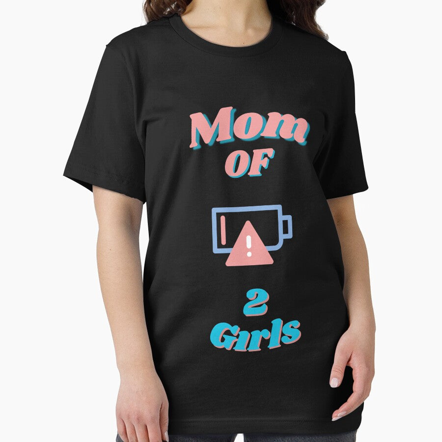 Mom of 2 girls by snarkoriginals T-Shirts, Hoodie, Sweatshirt | BlankRebels.com (Image 2)