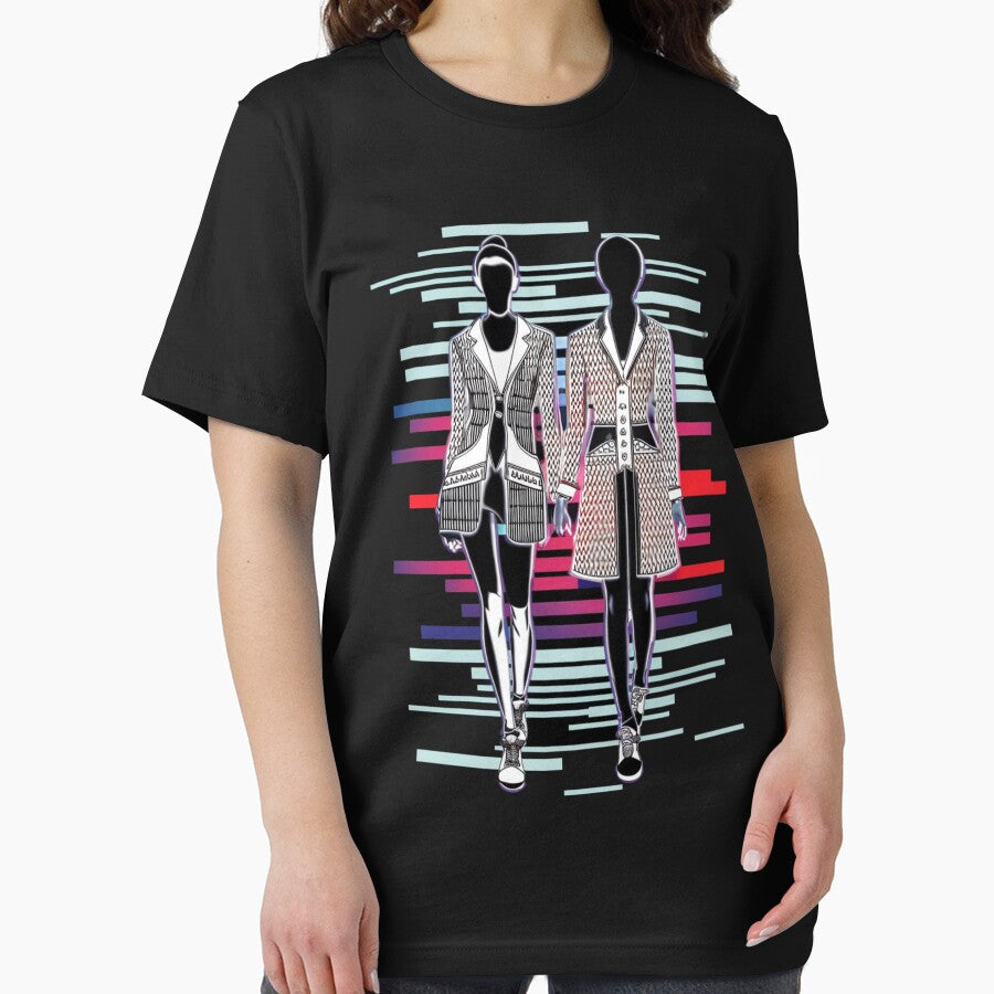 Glitch Glam by HOMEDESIGNPRINT T-Shirts, Hoodie, Sweatshirt | BlankRebels.com (Image 2)