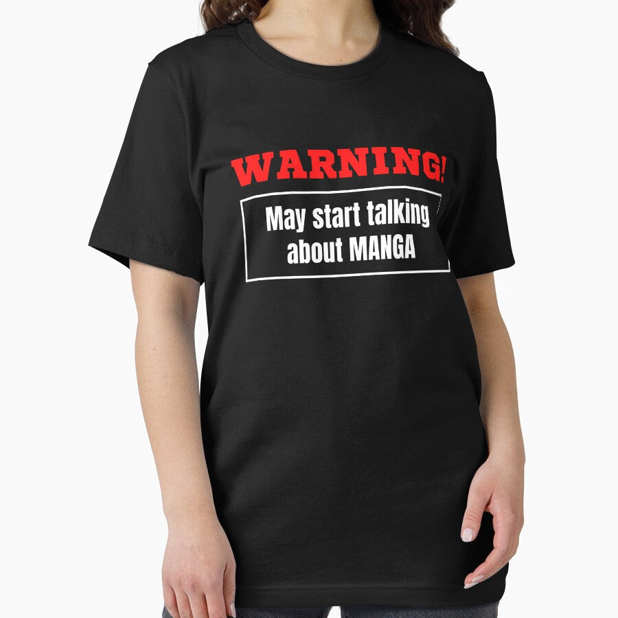 Warning May Start Talking About Manga by TeePartyHost T-Shirts, Hoodie, Sweatshirt | BlankRebels.com (Image 2)