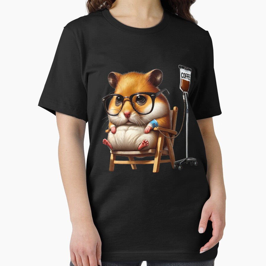 Funny Hamster IV Coffee Drink Animal Lover by Kimberley King Art  King Art T-Shirts, Hoodie, Sweatshirt (Image 2)