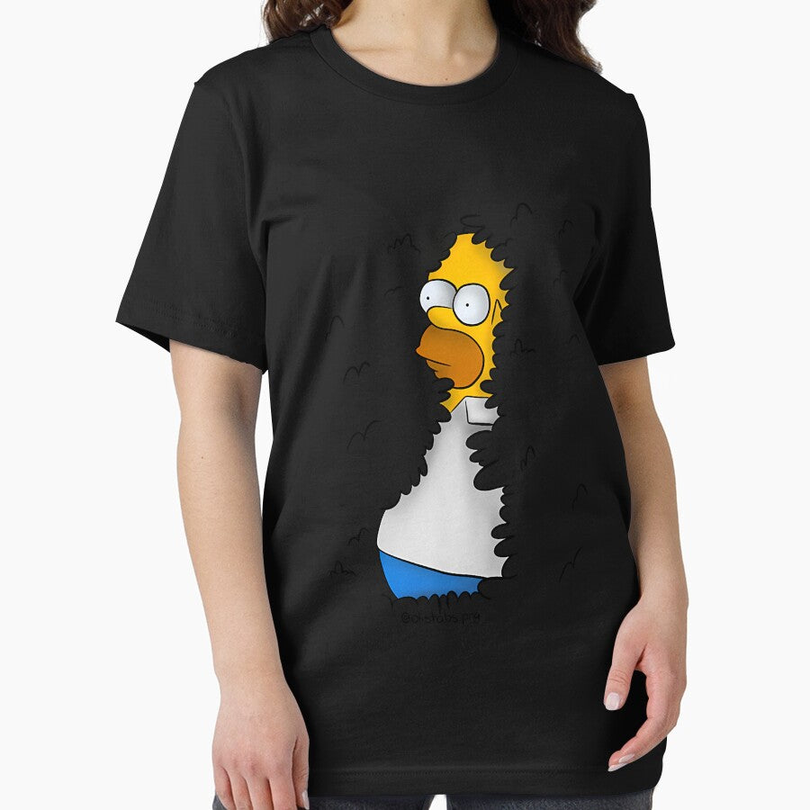 Homer In The Bushes by TRUJILLOSIMPSON