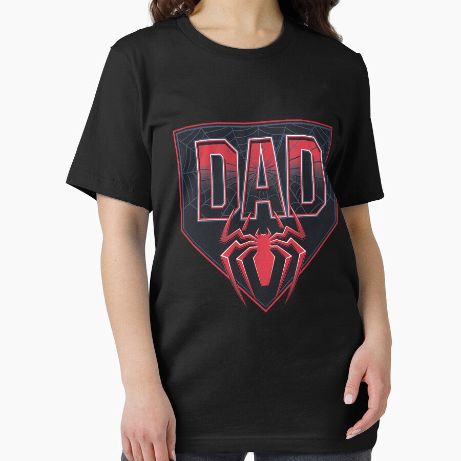 Mens Spider Dad Family Birthday Boy Retro Father's Day by papertaless T-Shirts, Hoodie, Sweatshirt (Image 2)