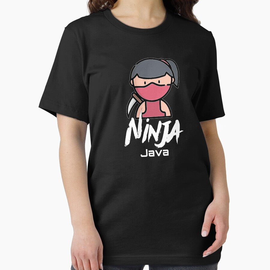 Java Ninja (color white) by Stornu2Ruedas T-Shirts, Hoodie, Sweatshirt | BlankRebels.com (Image 2)