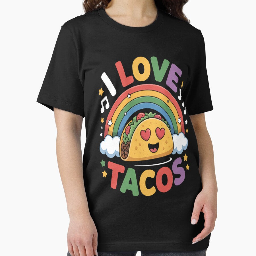 I Love Tacos A Rainbow Delight by gandebro T-Shirts, Hoodie, Sweatshirt | BlankRebels.com (Image 2)