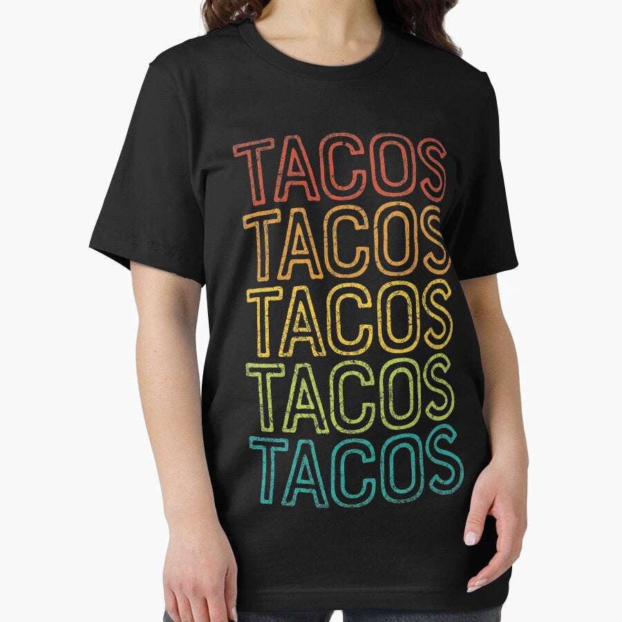 Retro Tacos T-shirt Vintage Taco Tuesday Sweatshirt Mexican by LiqueGifts Hoodie | BlankRebels.com (Image 2)