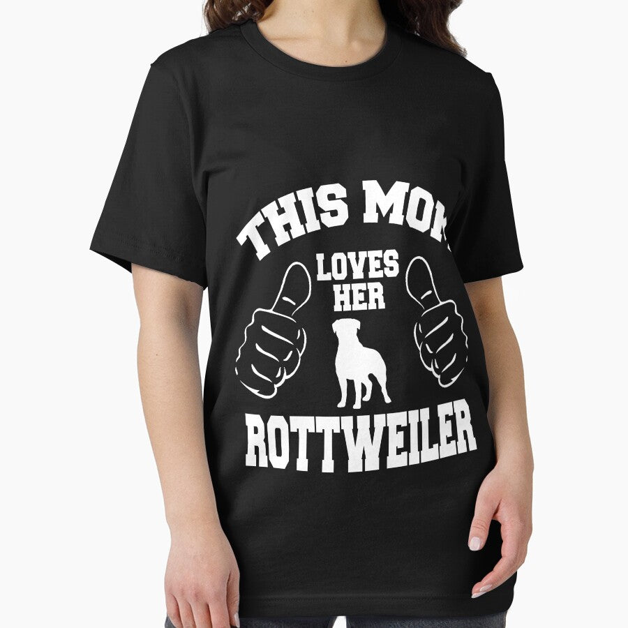 This Mom Loves Her Rottweiler by findgreatshirts T-Shirts, Hoodie, Sweatshirt | BlankRebels.com (Image 2)