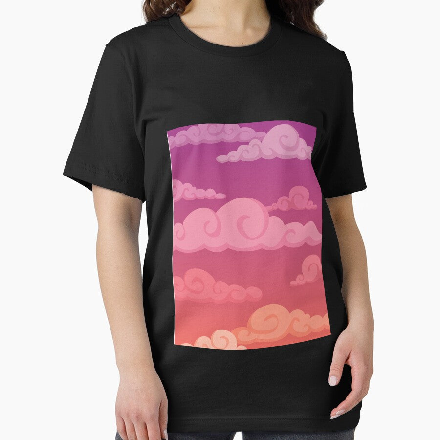 Purple Sunset Clouds by mareabello T-Shirts, Hoodie, Sweatshirt | BlankRebels.com (Image 2)