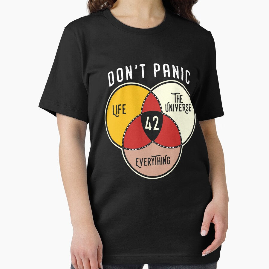 42 The Answer to Life, The Universe, and Everything by Grafik Traffik T-Shirts, Hoodie, Sweatshirt (Image 2)