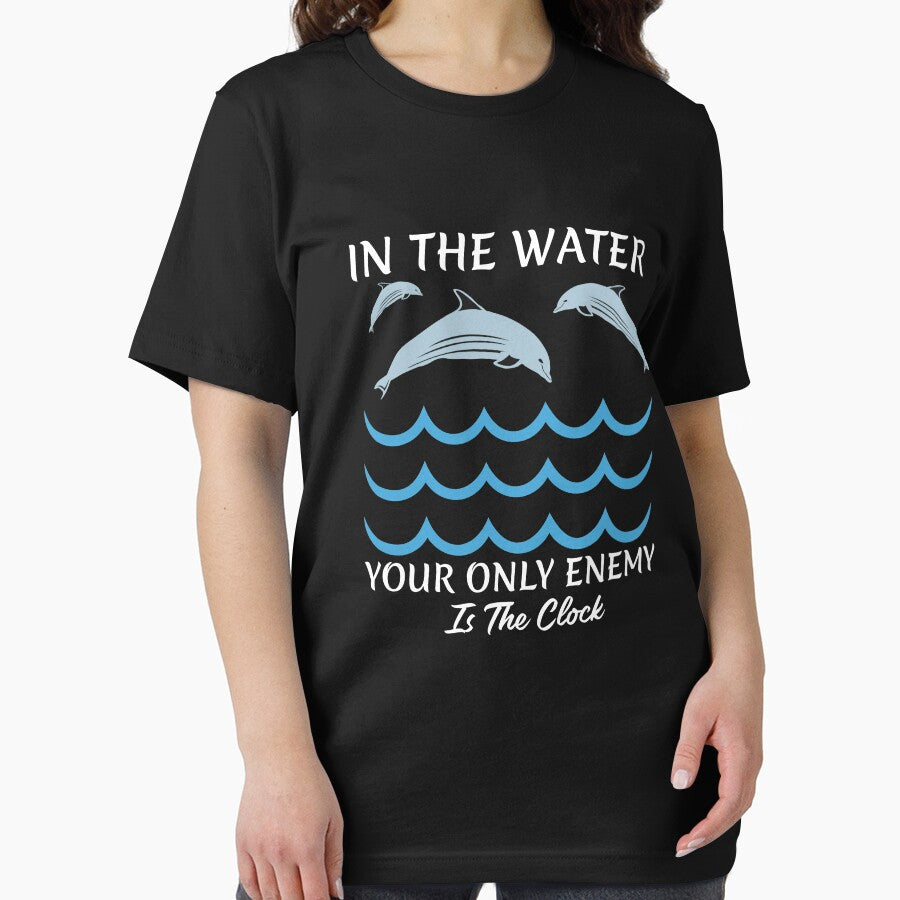 In the Water, Your Only Enemy is the Clock by bylox T-Shirts, Hoodie, Sweatshirt | BlankRebels.com (Image 2)