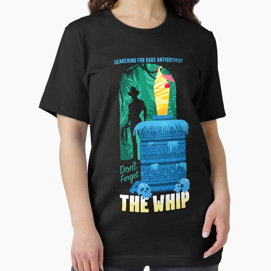 Searching for rare antiquities? Don't forget the whip! by goldsberryart T-Shirts, Hoodie, Sweatshirt (Image 2)