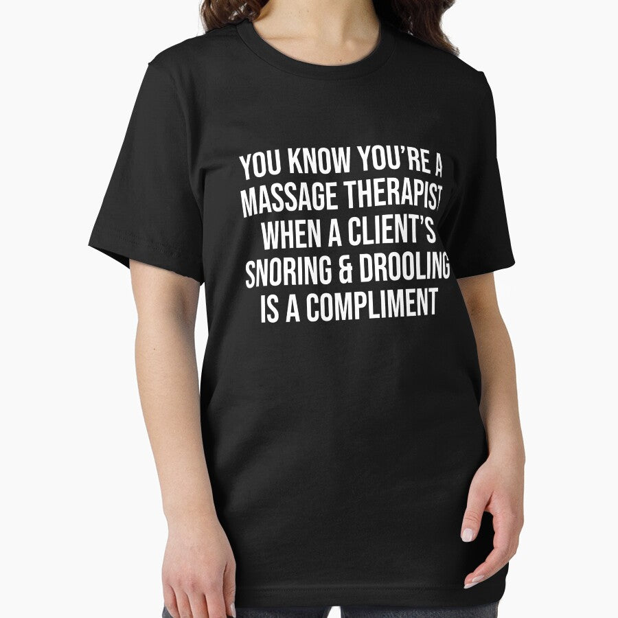 Funny Massage Therapist Snoring Drooling T-shirt by zcecmza Hoodie, Sweatshirt | BlankRebels.com (Image 2)