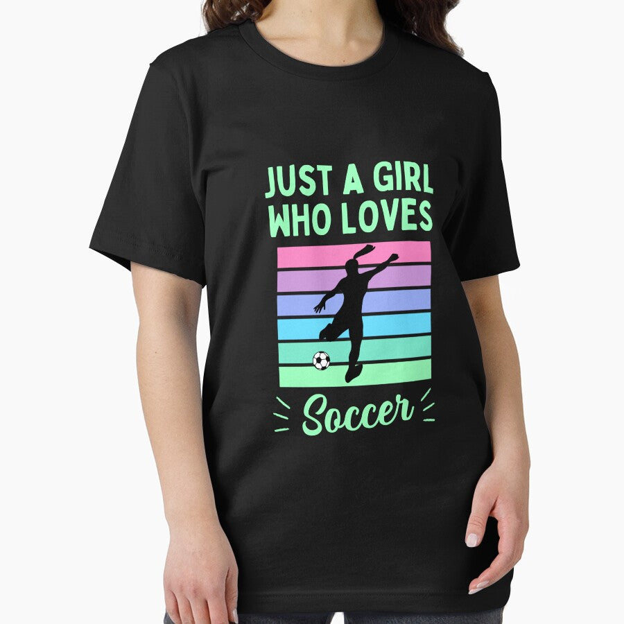 Just a Girl Who Loves Soccer |  Gift for Girls by Einstein12345