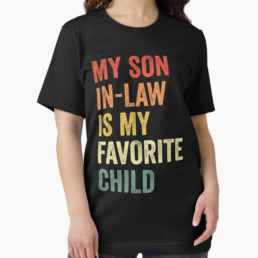 My Son-in-Law Is My Favorite Child Funny Family by Oualid Art T-Shirts, Hoodie, Sweatshirt | BlankRebels.com (Image 2)