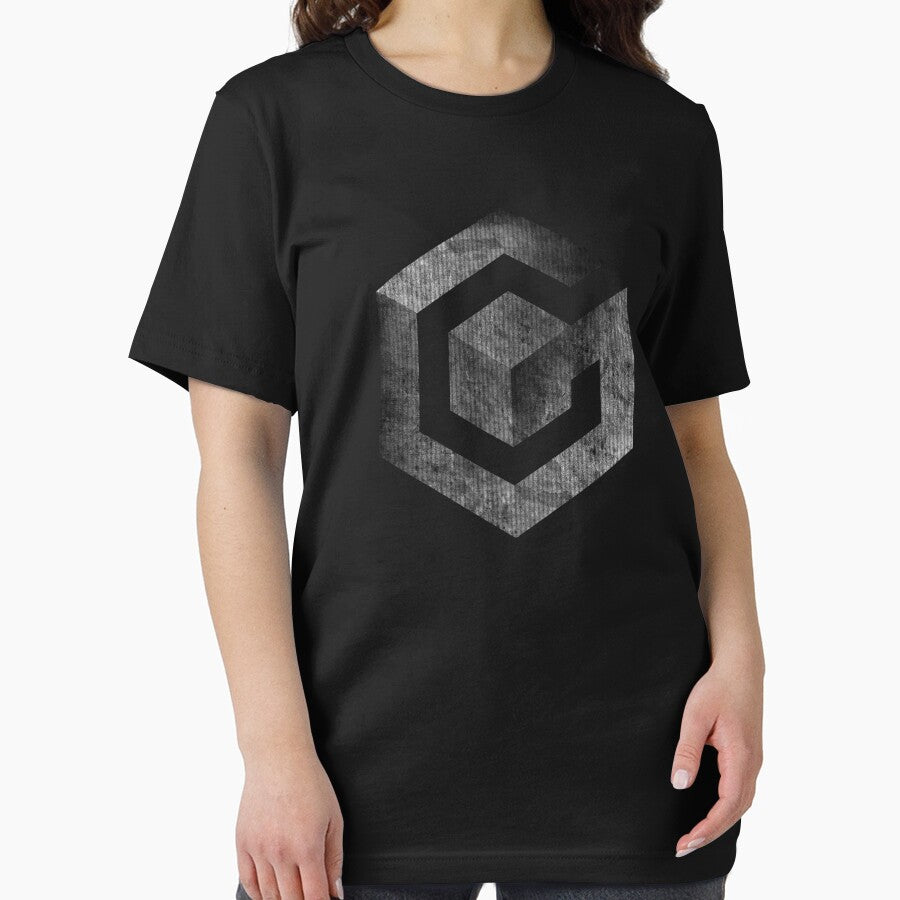 -GAMING- Gamecube B & W Logo by ShimadaSan