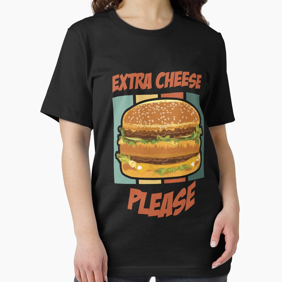 Extra Cheese, Please - burger by berwies T-Shirts, Hoodie, Sweatshirt | BlankRebels.com (Image 2)