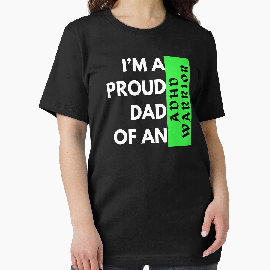ADHD Warrior | Proud dad by BuraxisQuotes T-Shirts, Hoodie, Sweatshirt | BlankRebels.com (Image 2)