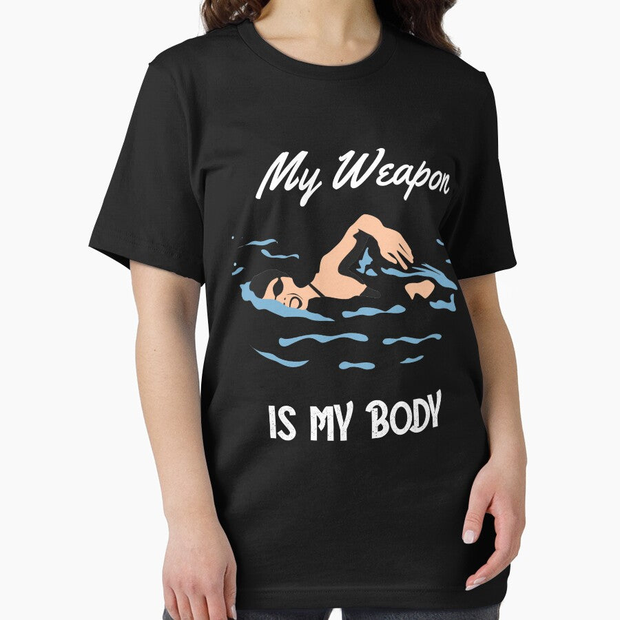My Weapon is My Body by bylox T-Shirts, Hoodie, Sweatshirt | BlankRebels.com (Image 2)