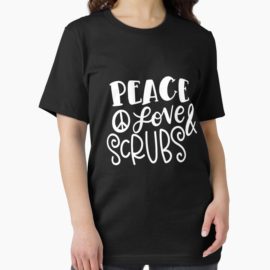 Peace Love and Scrubs by Miaramar T-Shirts, Hoodie, Sweatshirt | BlankRebels.com (Image 2)