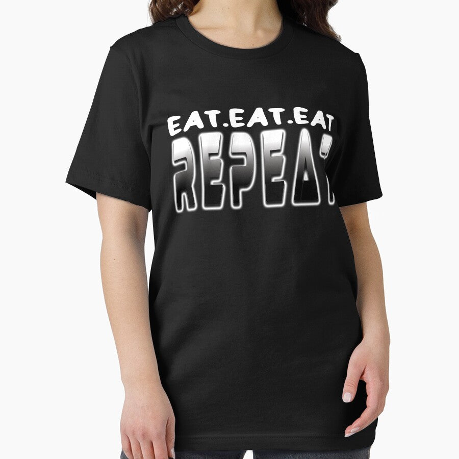 FOODIE EAT EAT EAT REPEAT by KabulPrints T-Shirts, Hoodie, Sweatshirt | BlankRebels.com (Image 2)