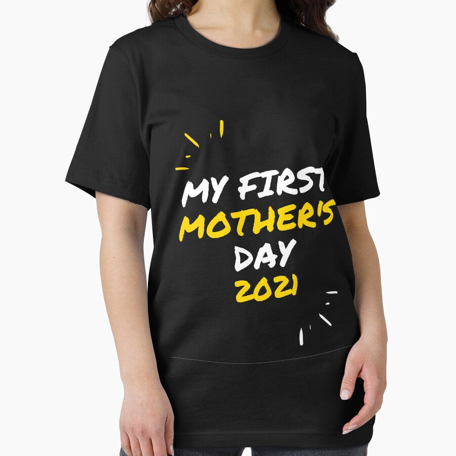 My First Mother's Day 2021 Mother's Day Gift T-Shirt by KugiArt ⭐⭐⭐⭐⭐