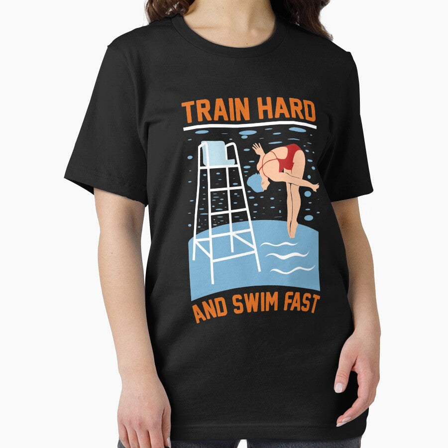 Train Hard and Swim Fast by bylox T-Shirts, Hoodie, Sweatshirt | BlankRebels.com (Image 2)