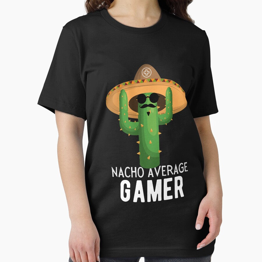 Nacho Average Gamer Video Game Humor Gifts by TrueFit Essentials T-Shirts, Hoodie, Sweatshirt | BlankRebels.com (Image 2)