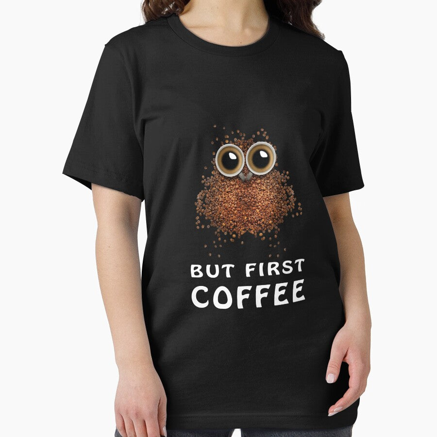 But first coffee ! Funny coffee beans owl by Jey-Blue T-Shirts, Hoodie, Sweatshirt | BlankRebels.com (Image 2)
