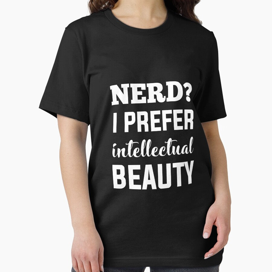 Nerd? I prefer intellectual beauty by Mad Over Store T-Shirts, Hoodie, Sweatshirt | BlankRebels.com (Image 2)