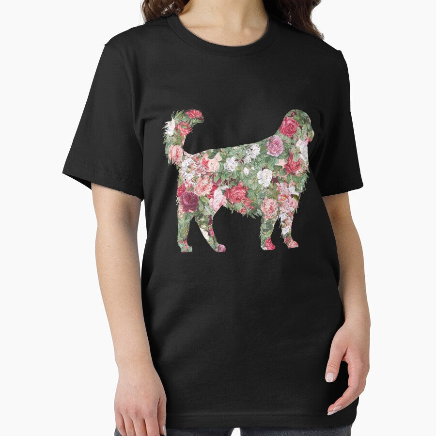 Floral Golden Retriever Vintage by SHIRTOVERLORD T-Shirts, Hoodie, Sweatshirt | BlankRebels.com (Image 2)