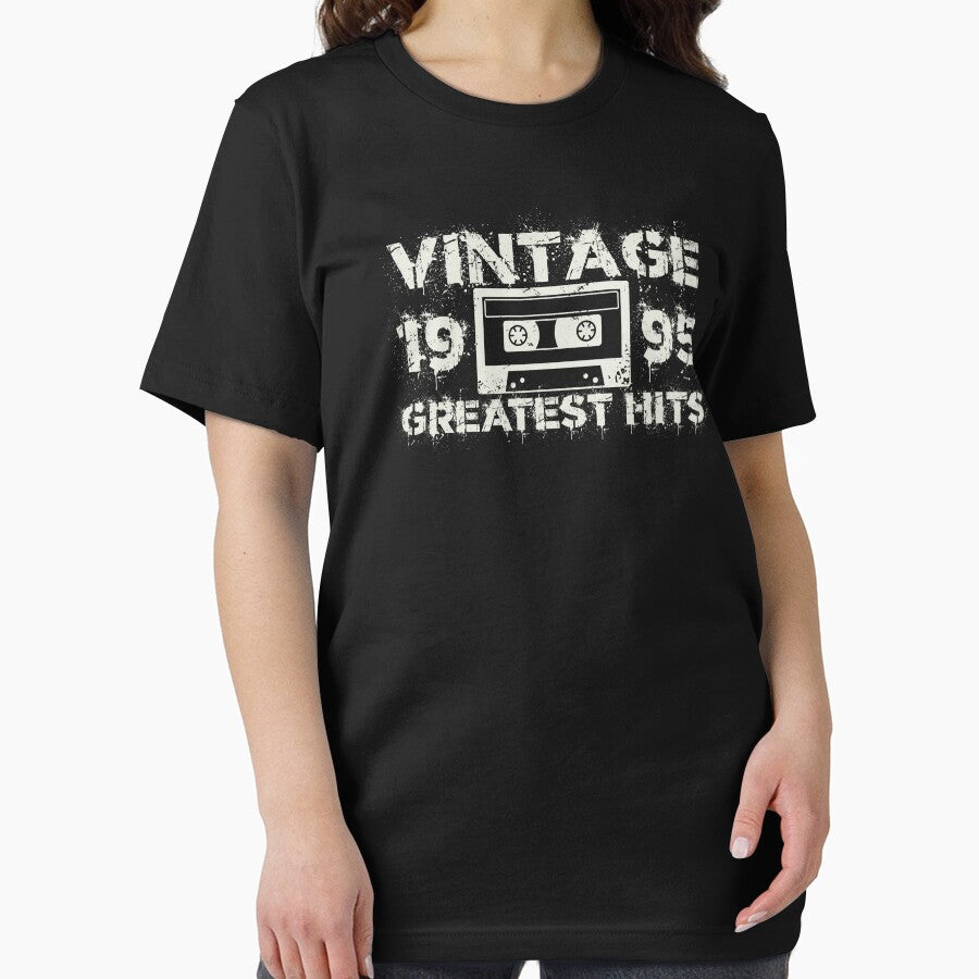 1995 Greatest Hits - Vintage White by Whimsical  Thinker T-Shirts, Hoodie, Sweatshirt | BlankRebels.com (Image 2)