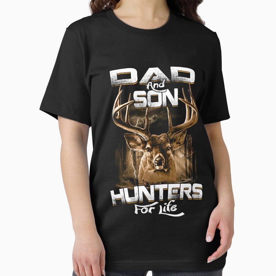 Dad and Son Hunters for life by DDesigner T-Shirts, Hoodie, Sweatshirt | BlankRebels.com (Image 2)