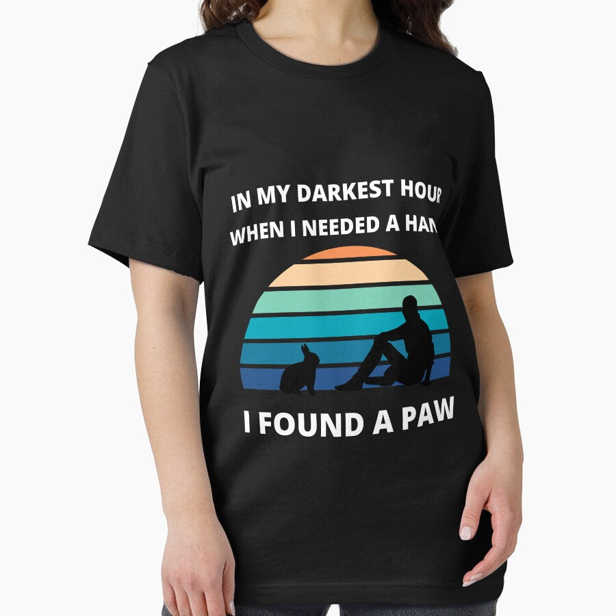 in my darkest hour when i needed a hand i found a paw - by BuraxisQuotes