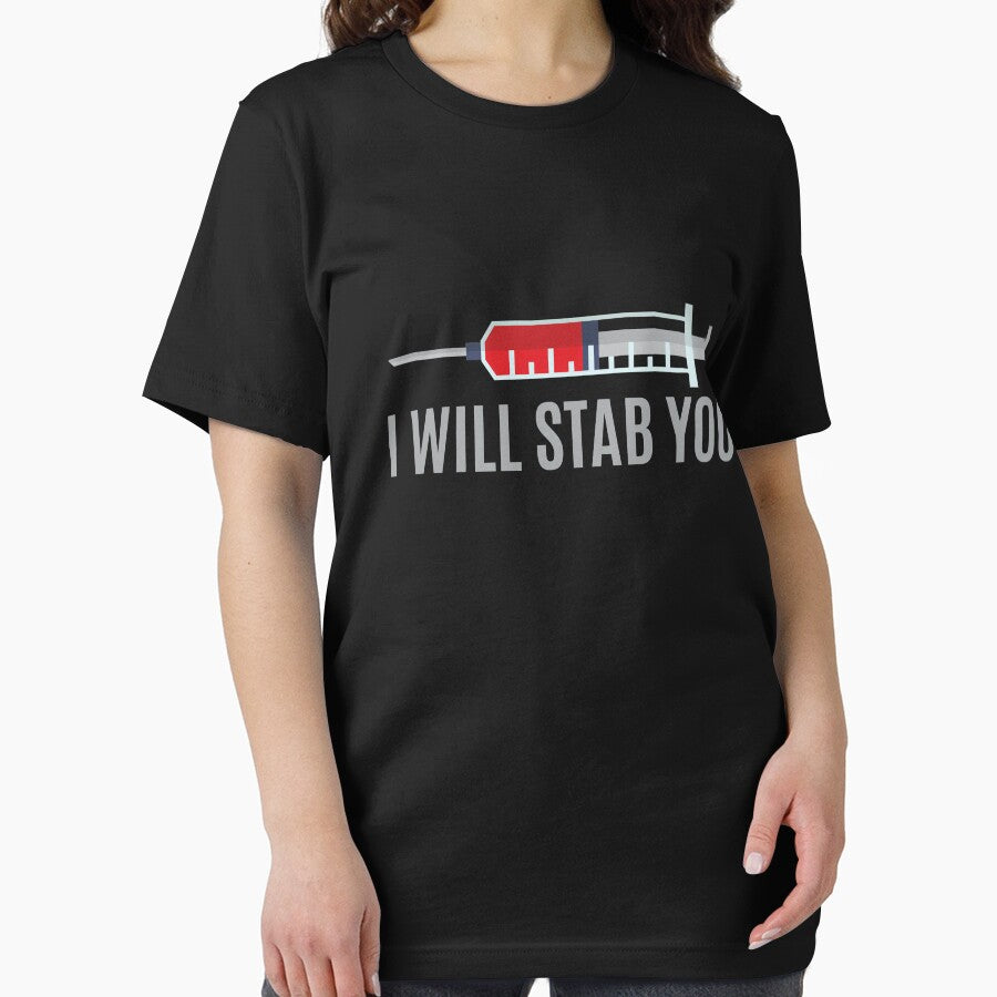 I WIll Stab You Nurse | Nurse Shirts Funny | Nurse Appreciation | shirts for nurse | nurses united shirt |... (Image 2)