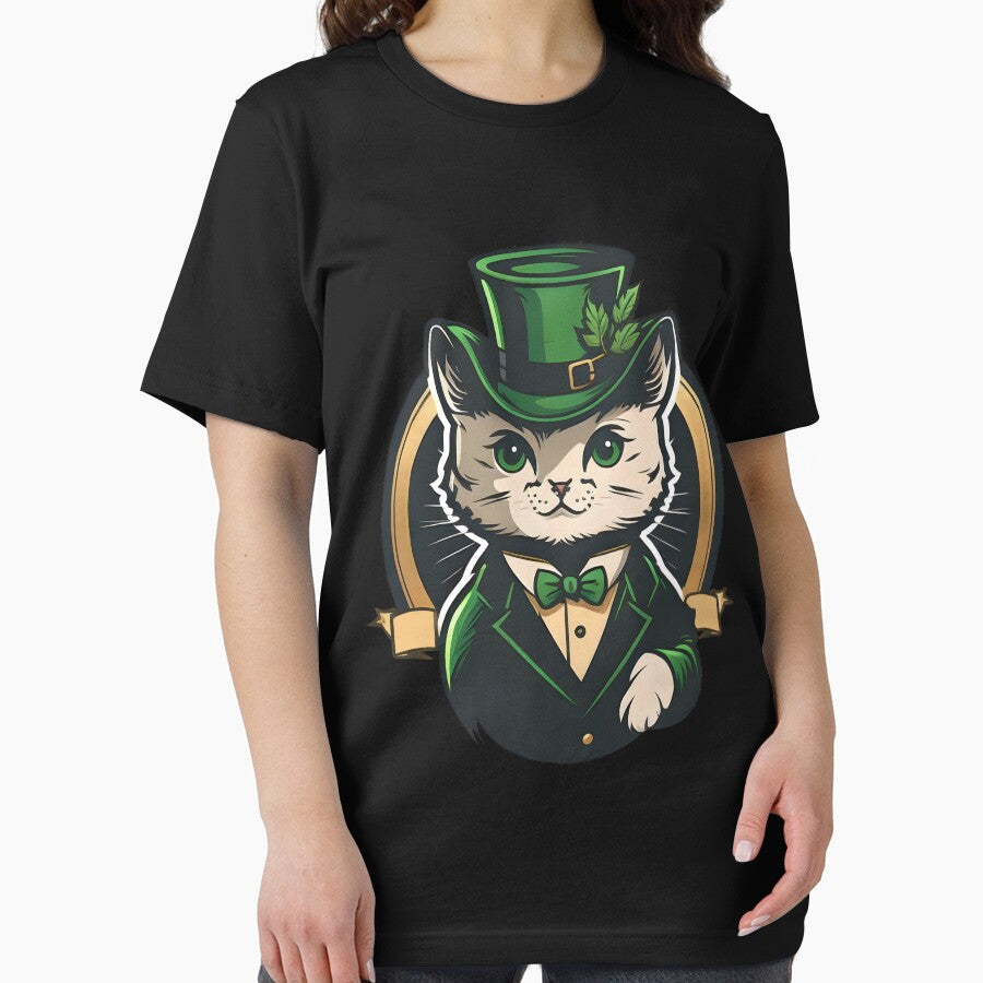 St Patricks Day Cat with Hat by Ou-SunShine T-Shirts, Hoodie, Sweatshirt | BlankRebels.com (Image 2)