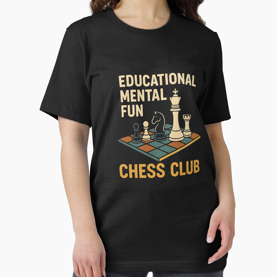 Educational Mental Fun Chess Club | Learn and Play Chess Design by Your Chess Vault T-Shirts, Hoodie, Sweatshirt (Image 2)
