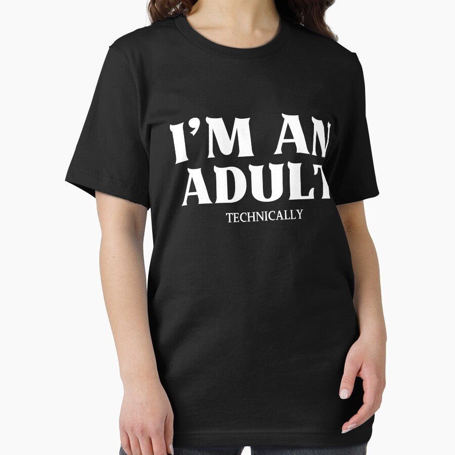 I'm an Adult Technically Funny Humor 18th Birthday Gift by ZACK ART T-Shirts, Hoodie, Sweatshirt | BlankRebels.com (Image 2)