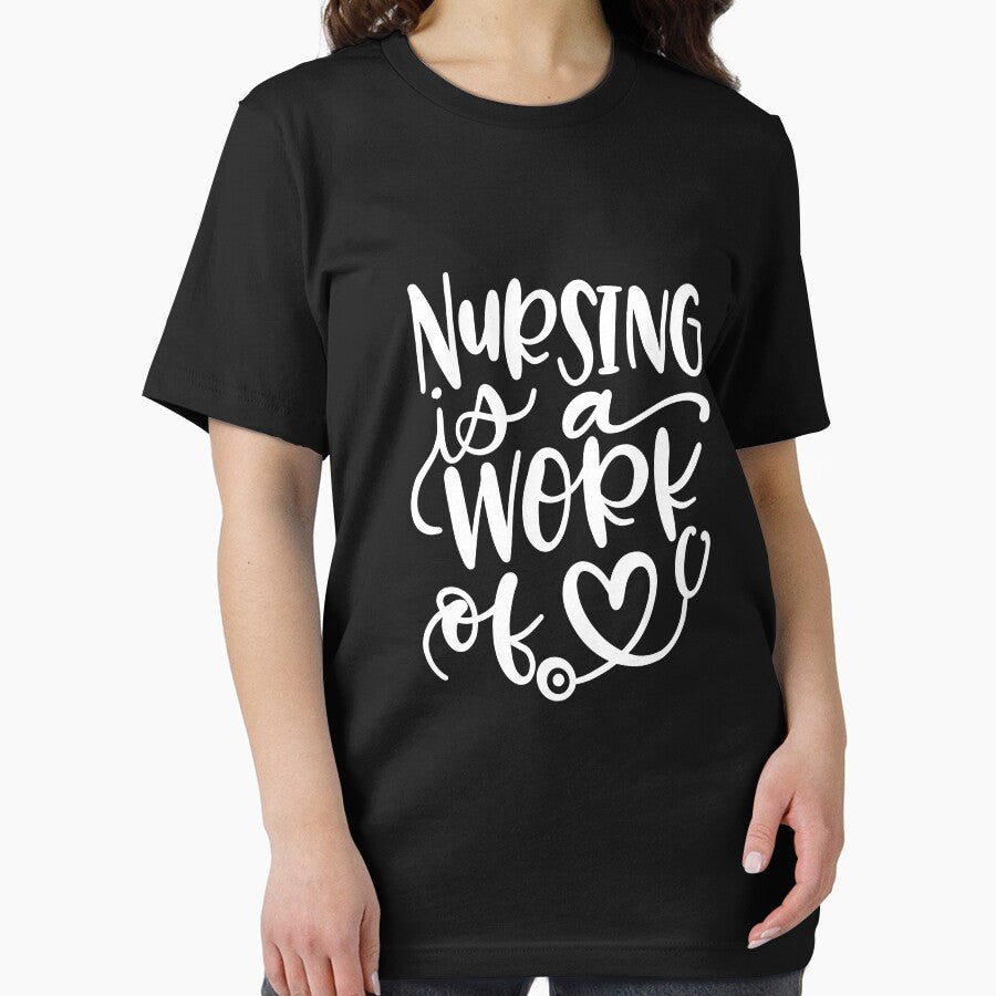 Nursing Is a Work Of Heart by Miaramar T-Shirts, Hoodie, Sweatshirt | BlankRebels.com (Image 2)