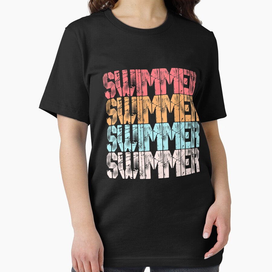 Swimmer Vintage great idea by bylox T-Shirts, Hoodie, Sweatshirt | BlankRebels.com (Image 2)