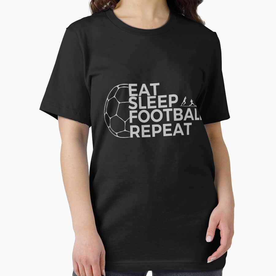 Eat Sleep Football Repeat by Redshopforu